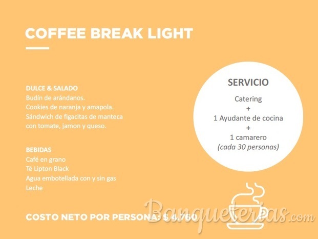 COFFEE BREAK LIGHT, PROMOCION TEMPORADA INVIERNO