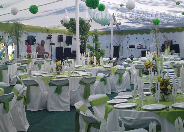 realización de evento en carpa 