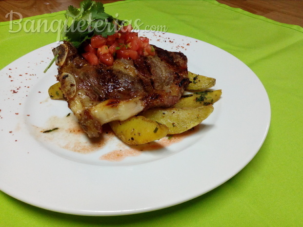 plato de autor, para eventos 