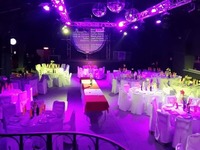 Montaje evento graduación