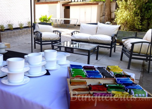 Coffee Break en la terraza