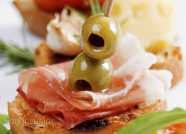 Canapés de jamón