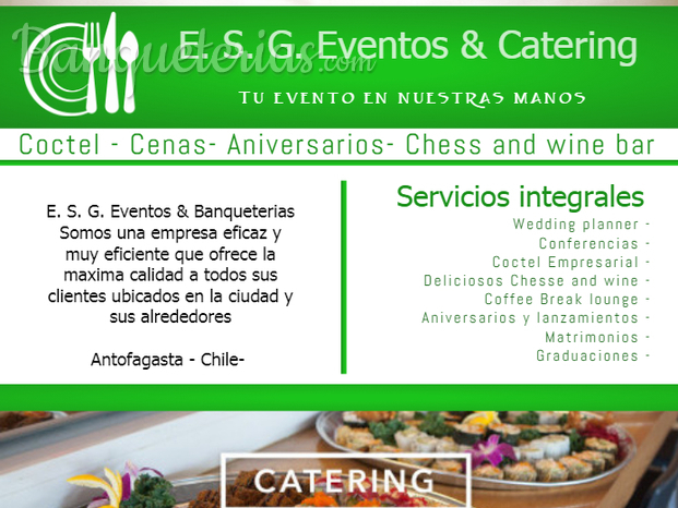 Servicios de Banquetería