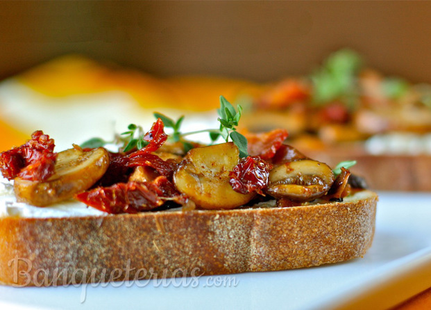 Mushroom Bruschetta