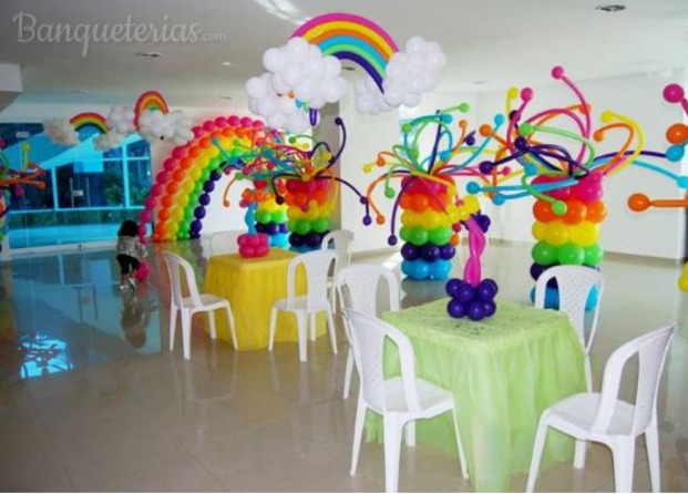 Decoración con globos