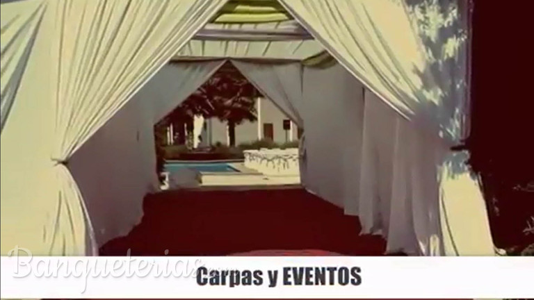 Carpas y Eventos A&G tiene todo lo que necesitas para tu fiesta