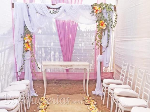 Decoración  Matrimonio Civil 
