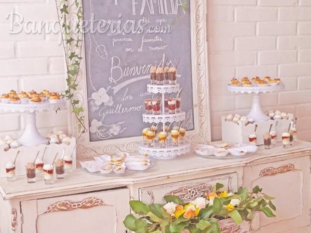 Buffet de Postress Matrimonio Civil 