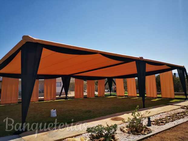 CARPA 15X10 CAFE TONOS EN NEGRO