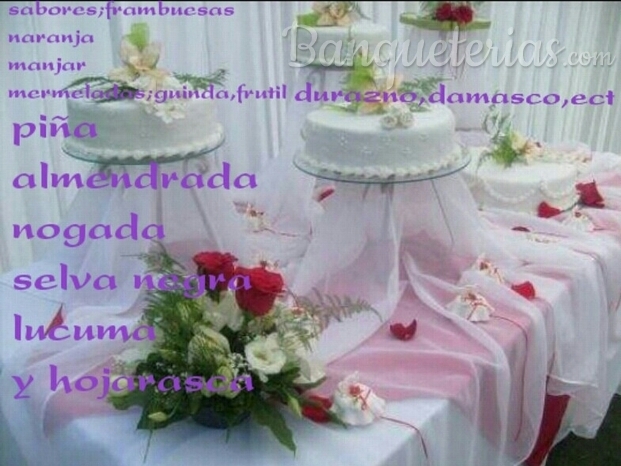 Instalo tortas de novios y bautizos