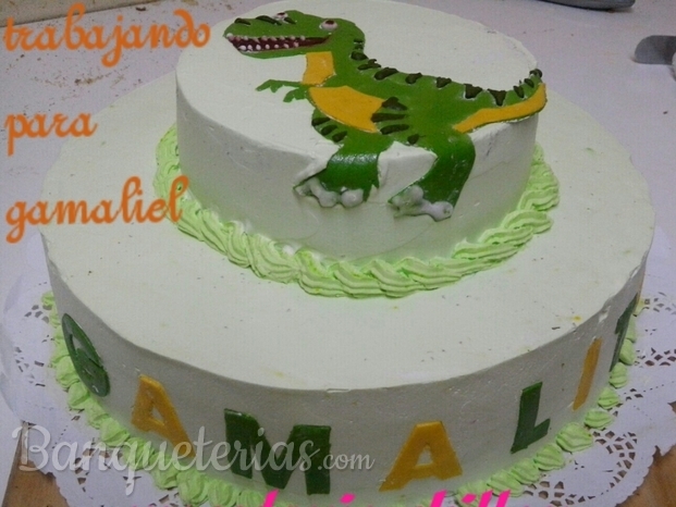 Torta de dinosaurios