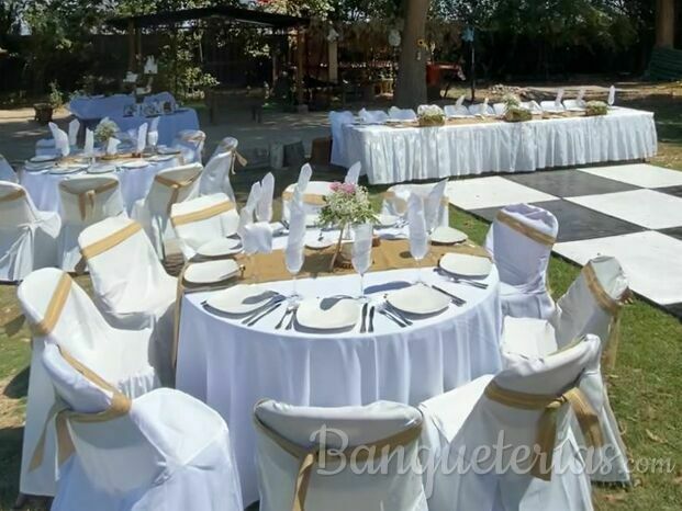 Matrimonio al aire libre.