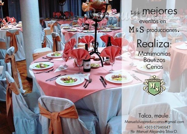 M.A.A.S Banquetes matrimonios Manuel Silva