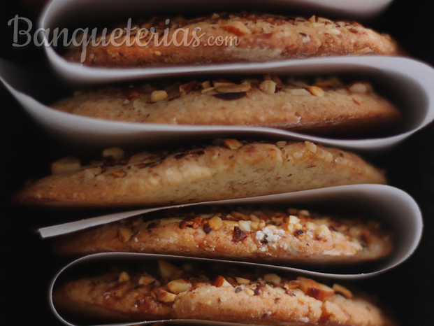 Galletas de almendras tostadas