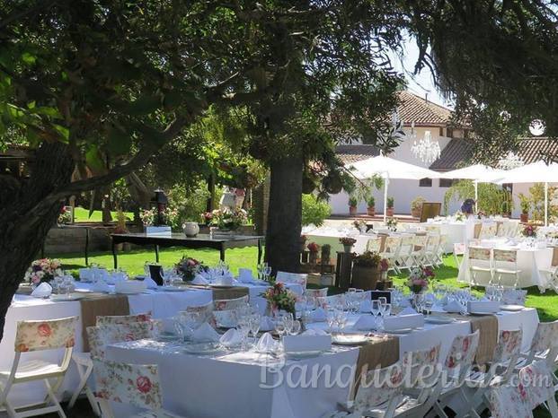 Almuerzo en el jardin