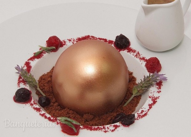 Esfera de chocolate