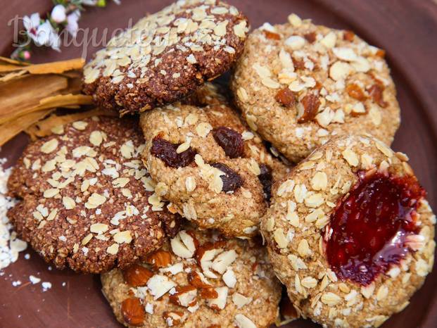 Galletones de avena integral